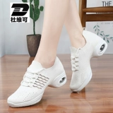 Туфли, танцующая дышащая спортивная летняя обувь, мягкая подошва