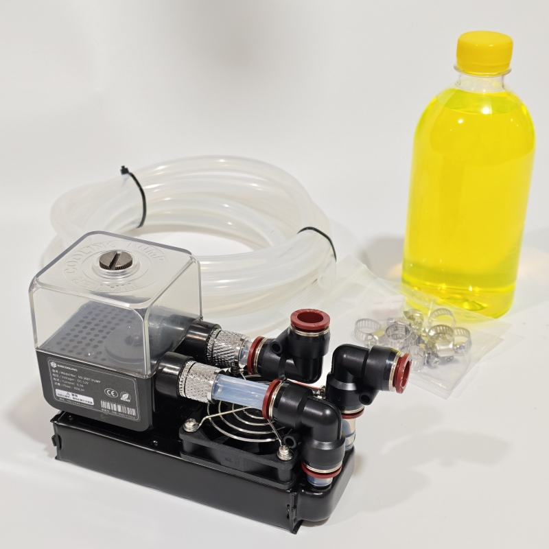Water Cooling Kit Set for Electric Vehicle Controller Modification, High-Performance Water Pump, Electric Vehicle Radiator Assembly Water Cooling Kit Set for Electric Vehicle Controller Modification, High-Performance Water Pump, Electric Vehicle Radiator Assembly