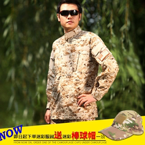 Song Zhongji same camouflage suit suit clothes pants field training combat CS suit men and women Desert
