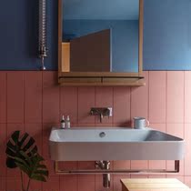 Nordic ins pink macarons tiles all-porcelain color glazed tiles toilet kitchen wall tiles bathroom 100x300