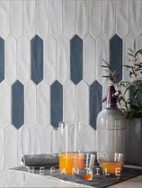 He Pan Nordic Net Red shaped arrow brick 75*300 long glazed tile balcony kitchen bathroom hotel wall tile