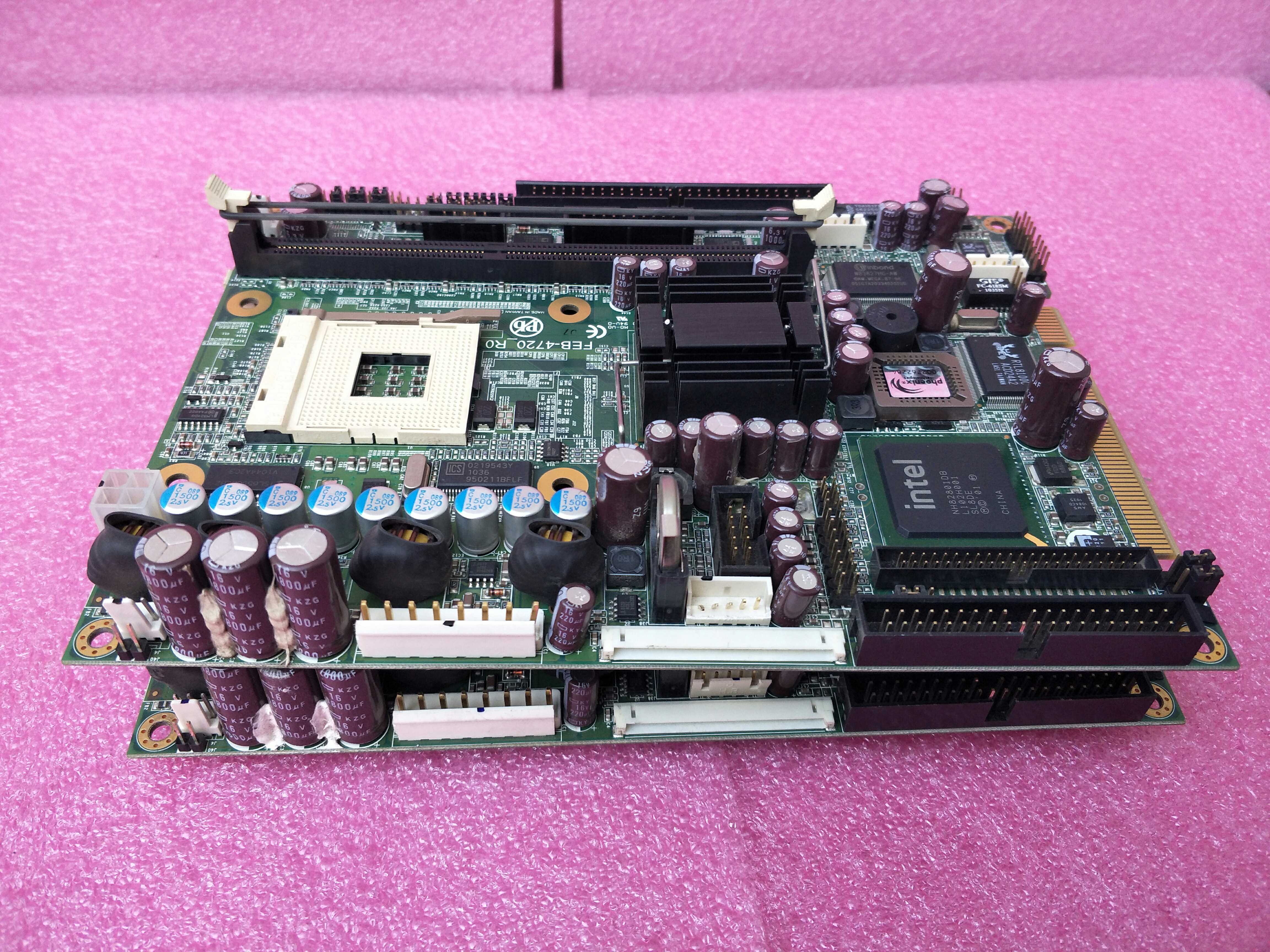 Original unloader FEB-4720-RO Industrial Main Board Nine into the new FEB-4720 physical figure
