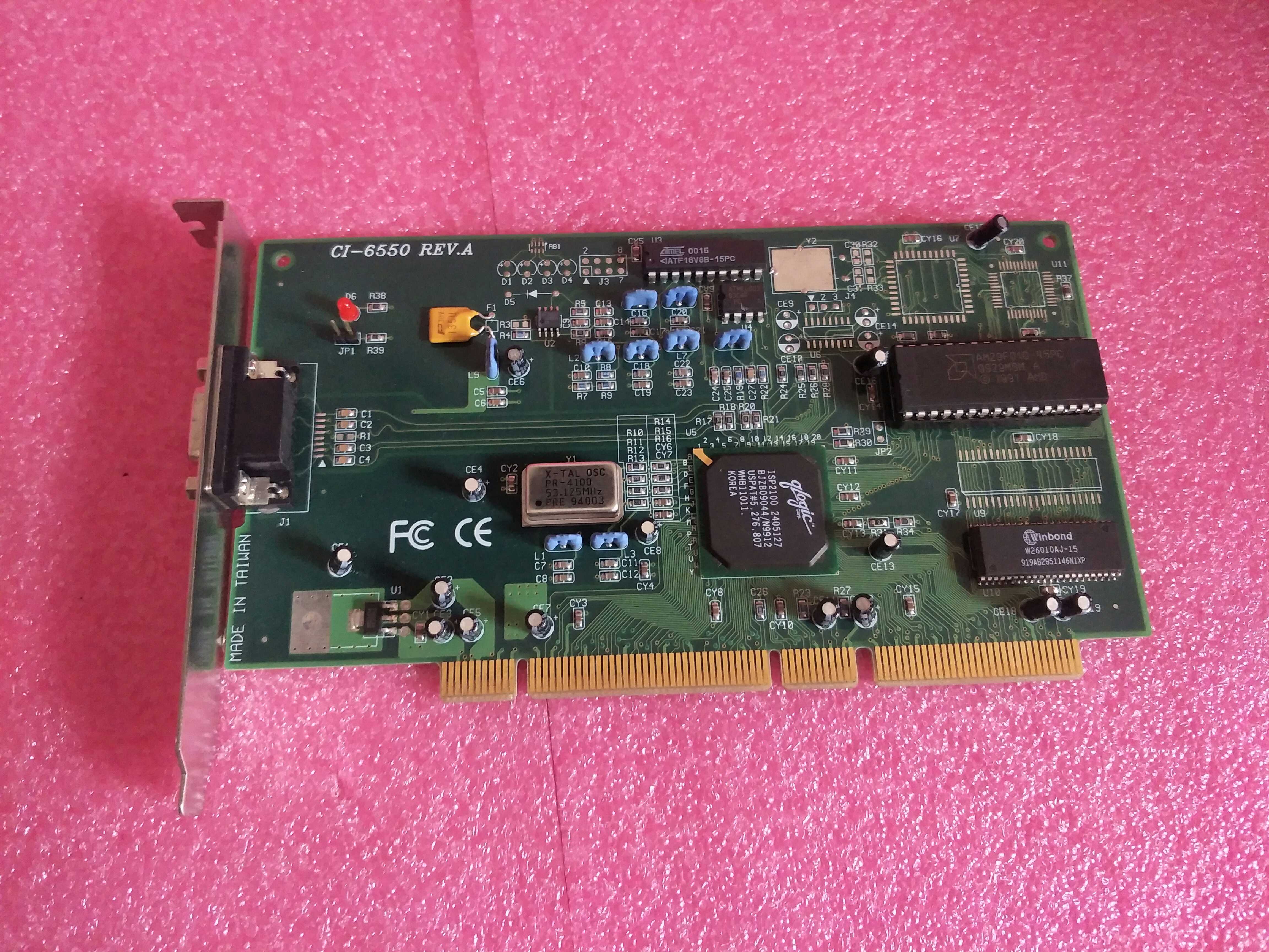 Original disassembly machine CI-6550 REV A capture card 90% new Ci-6550 physical spot
