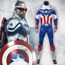 Full costume cosplay for Falcons and Winter Soldiers New America Captain Sam Wilson cos
