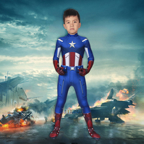 Comics International Avengers 1cos US Captain Childrens Conjoined Tight Clothing Cosplay Costumes