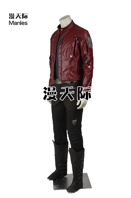 Manles / Manly Sky Galaxy Guard Star Jue Peter Quill Trang phục cosplay - Cosplay