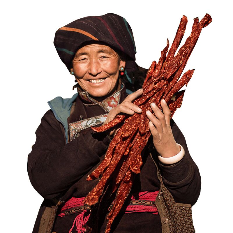 正宗西藏特产牦牛肉干手撕风干牦牛肉干牛肉干零食香辣零食500g