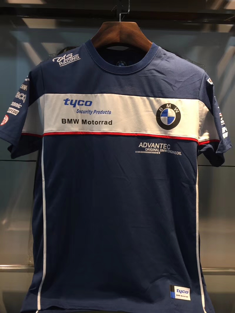 2018 new MOTO GP motorcycle T-shirt riding short T cotton short-sleeved tyco casual racing T-shirt cultural shirt