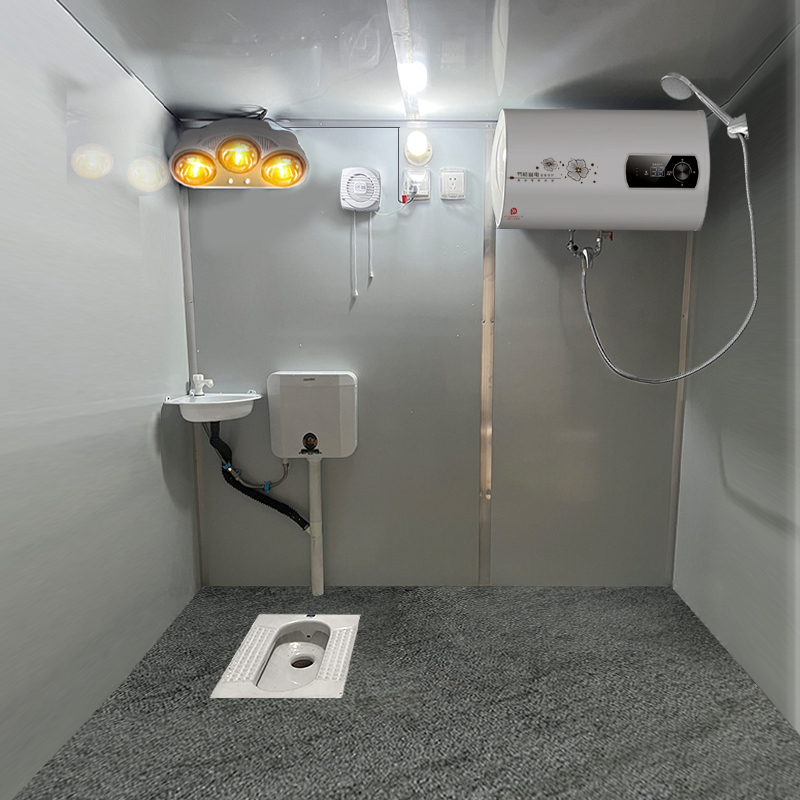 Simple Toilet Outdoor Mobile Bathroom Integrated Flow Rural Renovation Shower Room Simple Temporary Shower Room Simple Toilet Outdoor Mobile Bathroom Integrated Flow Rural Renovation Shower Room Simple Temporary Shower Room