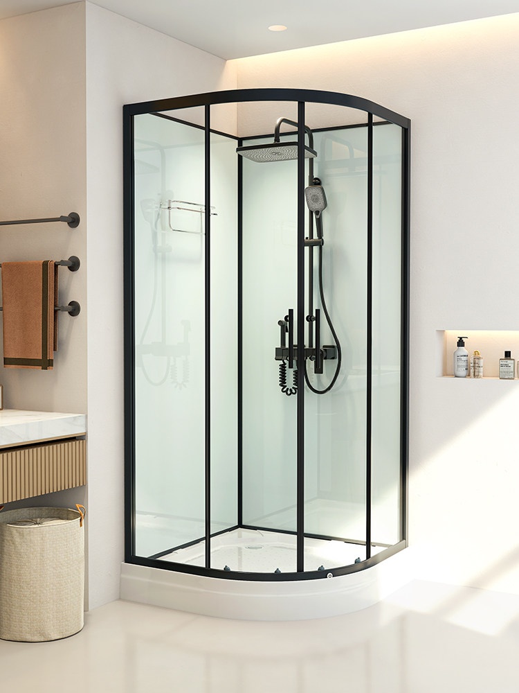 Indoor Integrated Shower Room, Home Bathroom, Integrated Shower Room, Rural Shower Room, Simple Small Apartment Shower Room
