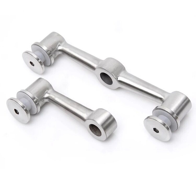 304 stainless steel railing barge claw glass clip point supporting glass railing column accessories