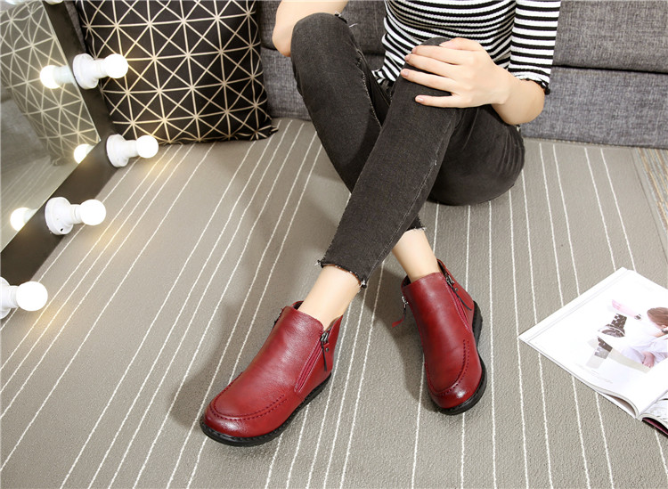 Bottes mi-saison femme      en Polyurethane - Ref 3251451 Image 33