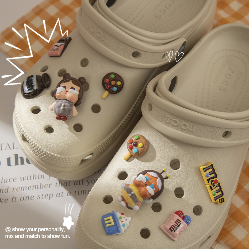 Cute and Quirky Doll Accessories for Crocs Shoes, High-End Crocs Shoe Charms, DIY Decorative Accessories