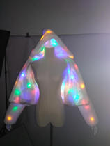 Luminous Lantern Top Fury Shirt with Lantern Bar DS Dance Atmosphere Performance Led Lantern Costume