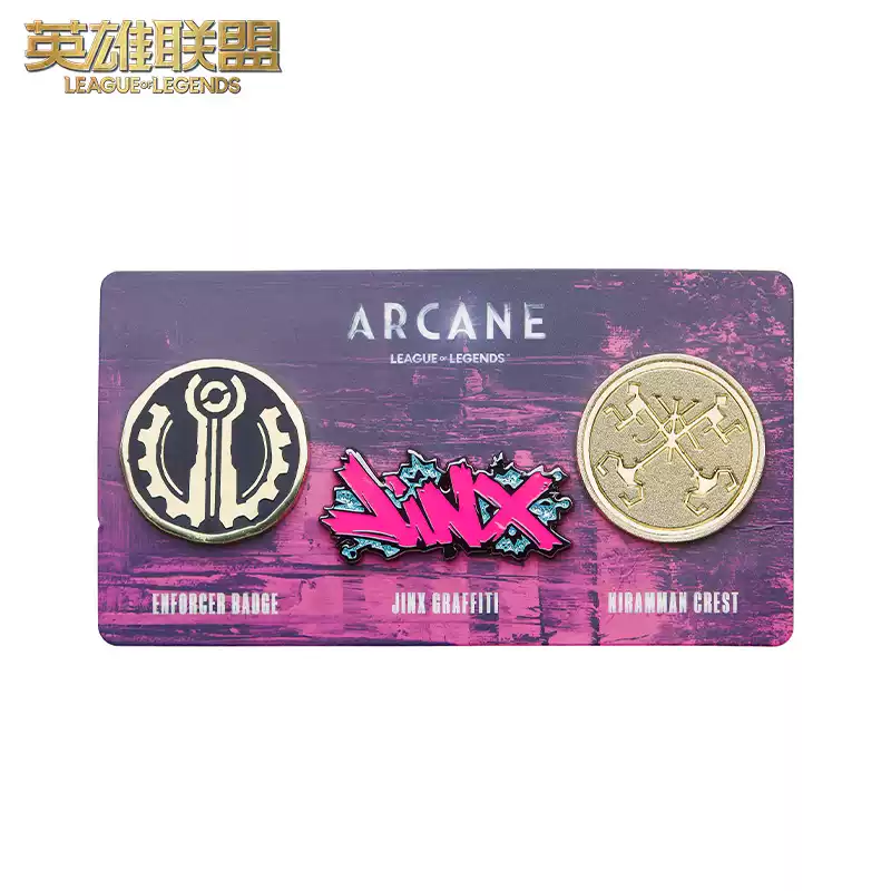 Pin Pack Arcane II – League of Legends LOL (Riot Games) Pin Pack Arcane II – League of Legends LOL (Riot Games)