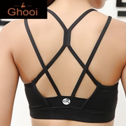 Đồ lót thể thao nữ Ghooi áo ngực mỏng chạy thể dục gợi cảm corset làm đẹp trở lại áo yoga - Đồ lót thể thao