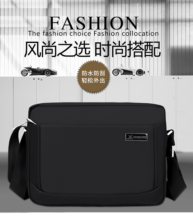 Người đàn ông giản dị túi nhỏ người đàn ông túi chéo phần đeo vai túi nylon không thấm nước oxford vải vải kinh doanh vali ví lv