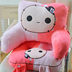 Phim hoạt hình Văn phòng Eo Eo Gối Pad Eo Nữ hoàng Kích thước Giường Đầu Sofa Gối Đệm tựa lưng Ghế Đệm gối tựa lưng sofa Trở lại đệm / Bolsters