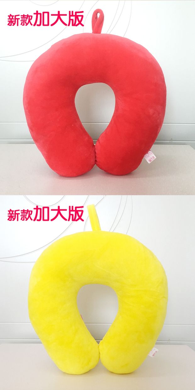Nhà máy dây buộc để tăng gối hình chữ U rắn màu gối ngủ cổ tử cung đốt sống hình chữ U gối hình chữ U sang trọng cổ gối hình chữ U gối du lịch gối - Gối gối chống trào ngược cho trẻ sơ sinh