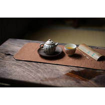 Taichu Lianhuatang plant Persimmon dyed tea mat tea mat