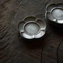 Taichu Lianhuatang Cloud by black silver color Cup holder ceramic tea cup Cup Cup