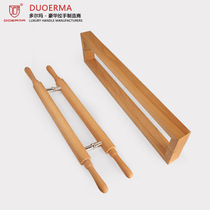 Chinese wooden door solid wood door handle custom lettering LOGO door handle plain wooden glass large door handle