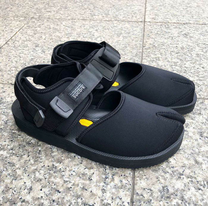 Japan Direct mail Suicoke BİA-V BLACK Toe Sandals