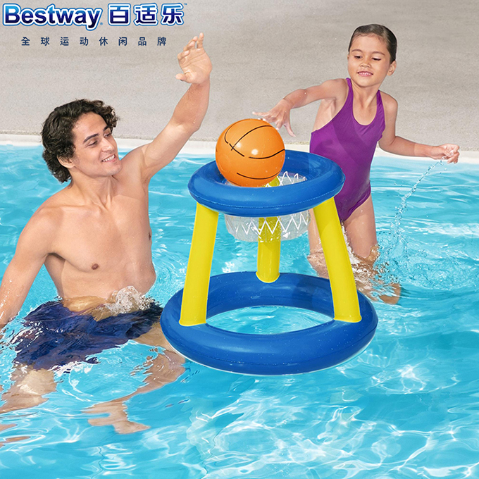 Original Clothing Bestway Children Inflatable Basketball Frame Water Basketball Net Rack Play Water Toy BASKET