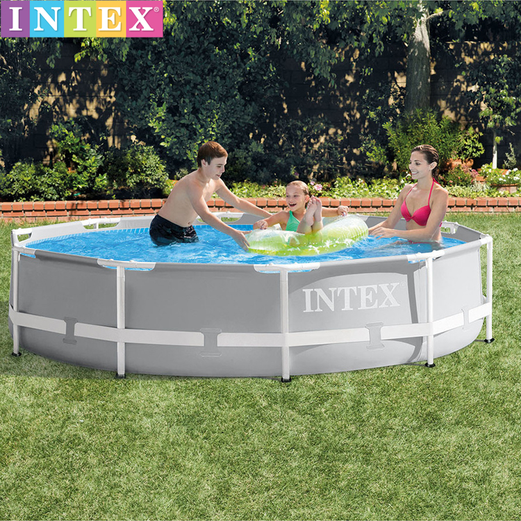 Original fit INTEX thickened oversized adult tube rack drama pool family bracket Children swimming pool 3 m