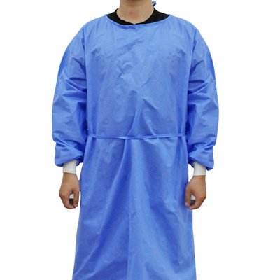 一次性隔離衣手術衣防護衣sms加厚pp不織布透氣防塵防水反穿衣