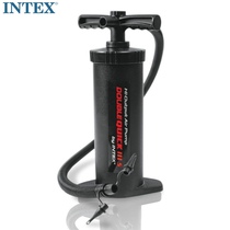  Original INTEX-68605 large manual air pump four air nozzles can be filled with mattress pumping and punching hand pump