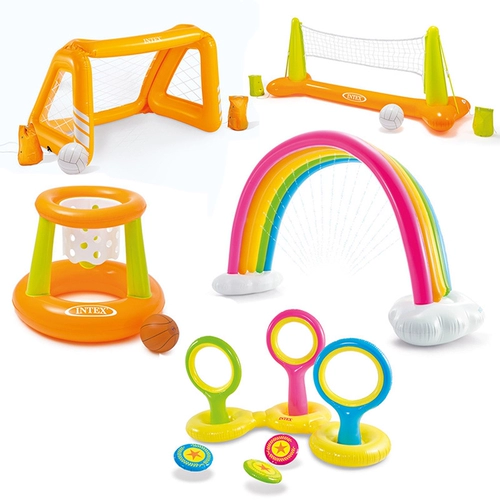 Intex, оригинальный мяч для водного поло, надувная игрушка, надувной футбольный воздушный шар для плавания