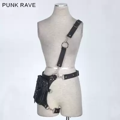 ╋ demon sigh ╋ PUNK RAVE cyber steampunk Steam multi-use method for men and women locomotive waist S161