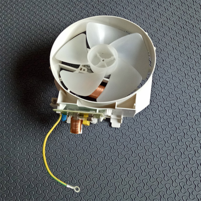 Midea microwave oven accessories cooling fan assembly M3-232C small motor 18W fan blade bracket