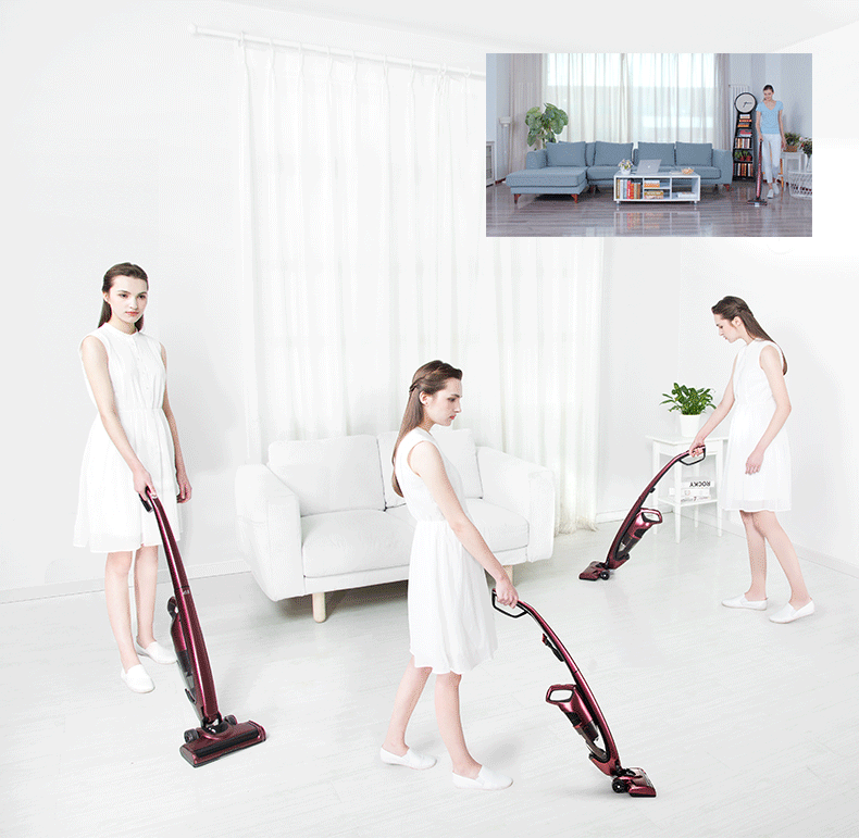 máy hút bụi bàn phím Puppy máy hút bụi không dây hộ gia đình nhỏ mạnh mẽ cầm tay mini câm máy không dây công suất cao D-511 deerma cm1300