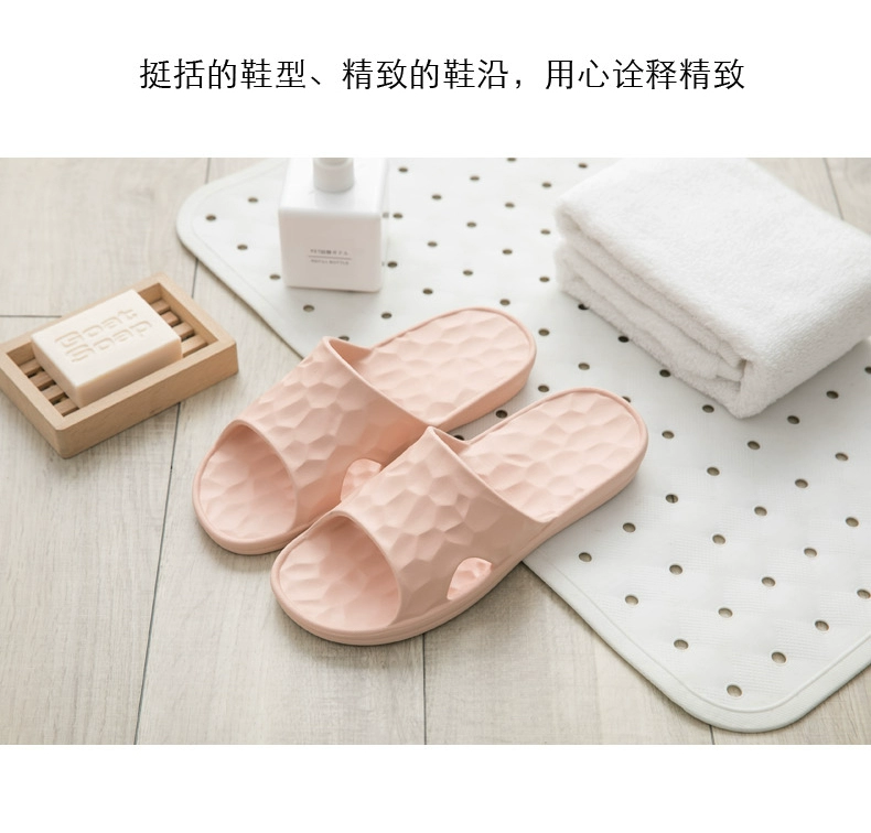 Kiểu Nhật dép mùa hè và dép đi trong nhà người đàn ông và phụ nữ tắm nhà vệ sinh khử mùi không trượt vài nhà tắm đáy mềm trong nhà - Trang chủ
