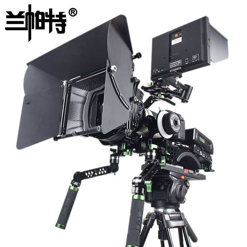 Lampat large camera equipment kit integrated shoulder-to-carbon fiber shading bucket heel coke-kit PK-02B