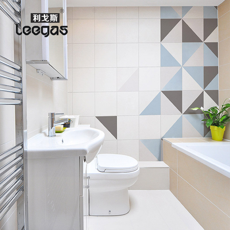 Nordic blue small fresh tiles 300x300ins net red dressing room tiles balcony tiles geometric wall tiles