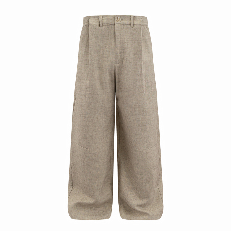 See Also: “Linen” Twill Texture Pleated Loose Straight-Leg Old Money Style Lightweight Casual Dress Pants See Also: “Linen” Twill Texture Pleated Loose Straight-Leg Old Money Style Lightweight Casual Dress Pants