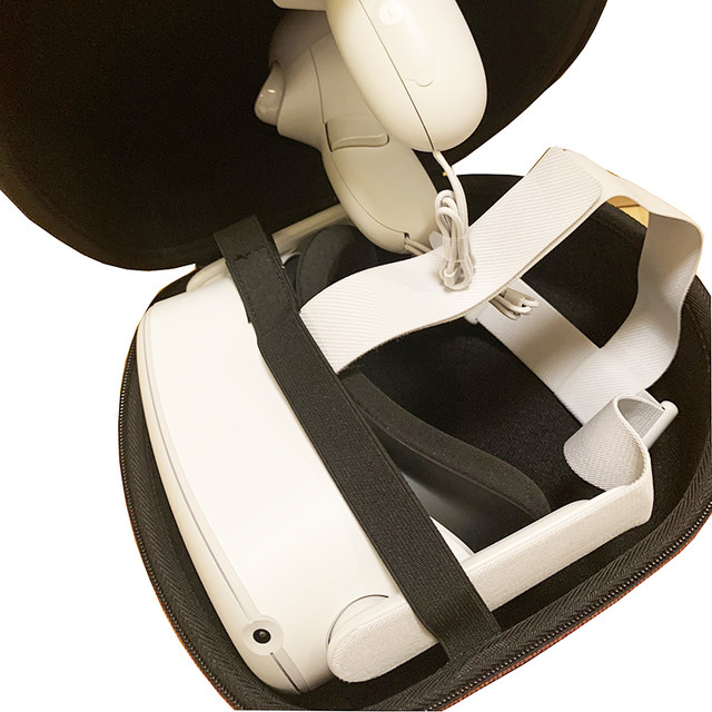 Suitable for Oculus Quest 2 Vr Glasses Storage Box, Vr Glasses Storage Bag, Hard Shell Shockproof Portable Bag