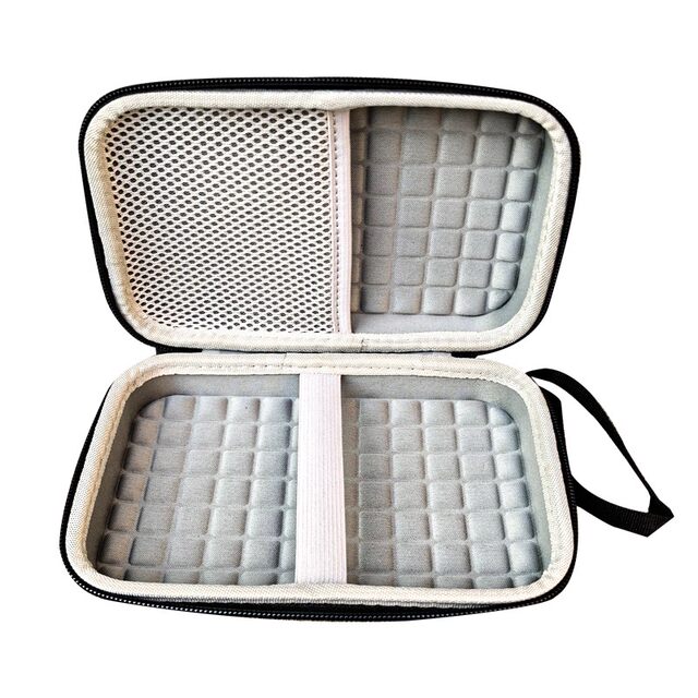 Suitable for Ayn Thor Thor Gaming Handheld Storage Bag, Dual-Screen Flip Cover Handheld Hard Shell Shockproof Bag, Portable Bag