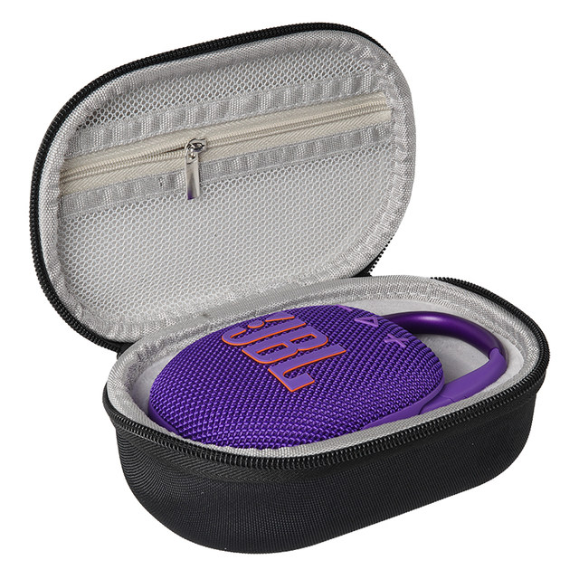 Suitable for Jbl Clip5 Generation Bluetooth Speaker Storage Box, Fifth Generation Speaker Bag, Hard Shell Shock-Proof Bag, Anti-Pressure Portable Bag