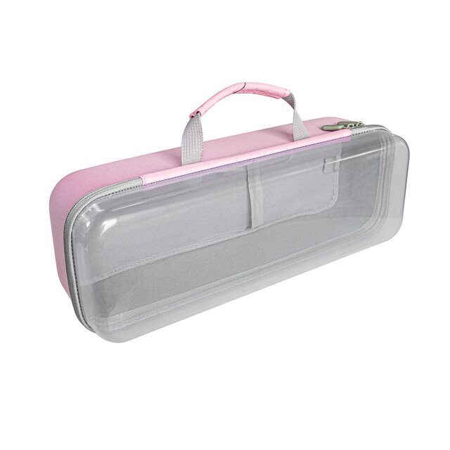 Bjd Doll Storage Bag, Transparent Case for 1/5 Scale Dolls, Small Cloth Doll Ob24 Doll Outing Bag, 1/6 Scale Doll Makeup Bag, Hard, Pressure-Resistant, and Drop-Proof