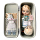 Bjd Doll Comes with a Makeup Bag, Ob24 Body Doll Travel Bag, 1/8 and 1/6 Scale Plush Doll Bag, Enlarged Hard Shell Bag