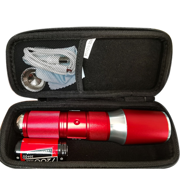 Suitable for Sanyou Aurora 01Pro Flashlight Fishing Light Storage Bag E13Mini Laser Cannon Night Fishing Light Hard Shell Bag