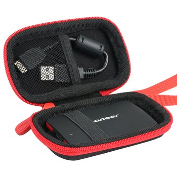 Suitable for Xiaomi Mobile Solid-State Drive Storage Bag, Hard-Shell Shockproof Bag, Lenovo Pssd Mobile Hard Drive Mini Bag