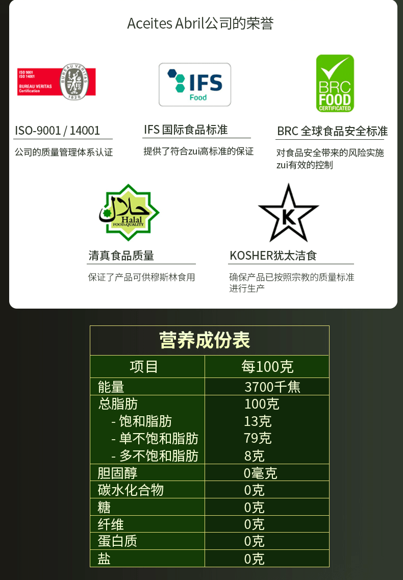 26日预售：麦德龙Abril特级初榨橄榄油1L*3