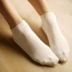 Thương hiệu gấu Nhật Bản vớ cotton 6 đôi vớ thoải mái giày thể thao Vớ nữ tinh tế jacquard - Bít tất nữ tất trắng cao cổ Bít tất nữ