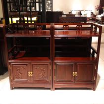 east africa acid wood tea cabinet sundry cabinet Mingqing classical solid wood storage cabinet storage cabinet mahogany dining cabinet restaurant cabinet