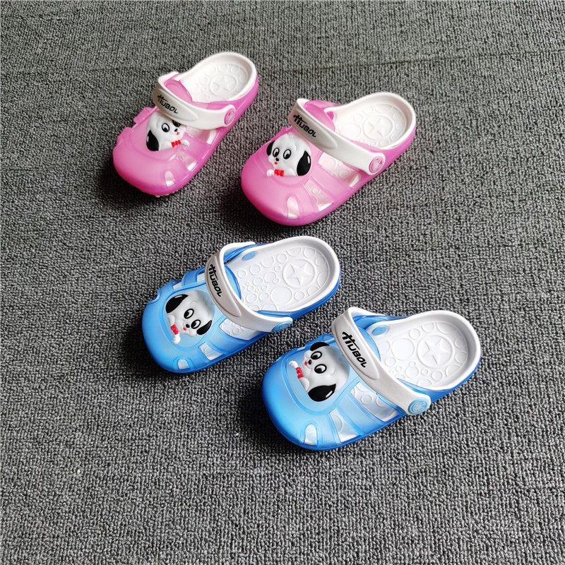 Summer foreign trade tailstock Children's baby garden shoes non-slip shock absorbing and environmental protection hole-hole shoes everyday outdoor beach slippers